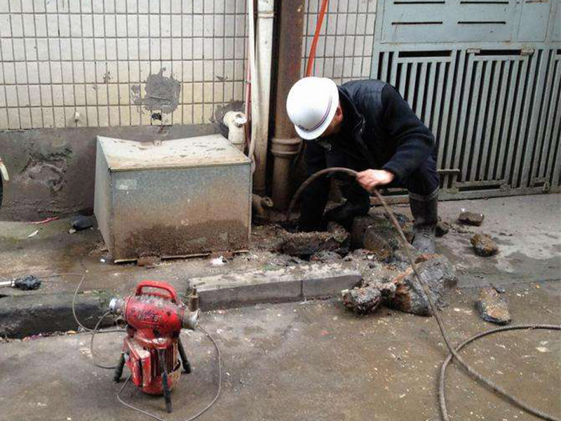 北林疏通下水道-洗菜池疏通